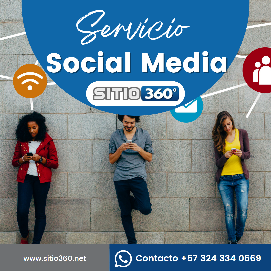 Servicio de Social Media en Cali. Impulsa tu presencia en redes sociales y conecta con tu audiencia. Gestión de redes sociales efectiva. 